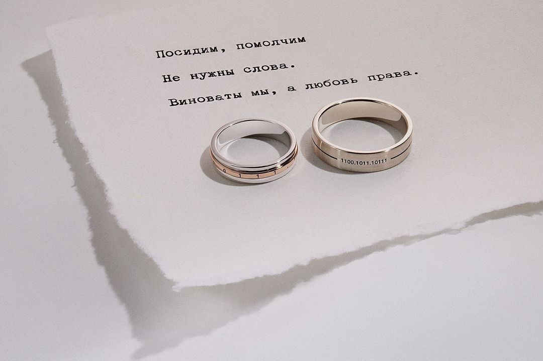 Фото: Обручальное кольцо CHUVSTVA 342