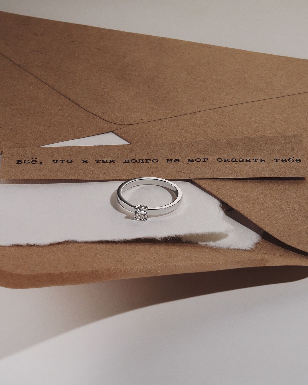 Фото: Помолвочное кольцо CHUVSTVA 3371