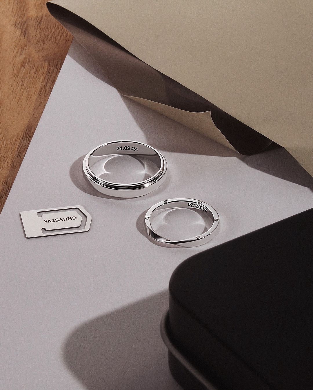 Фото: Обручальное кольцо CHUVSTVA 116
