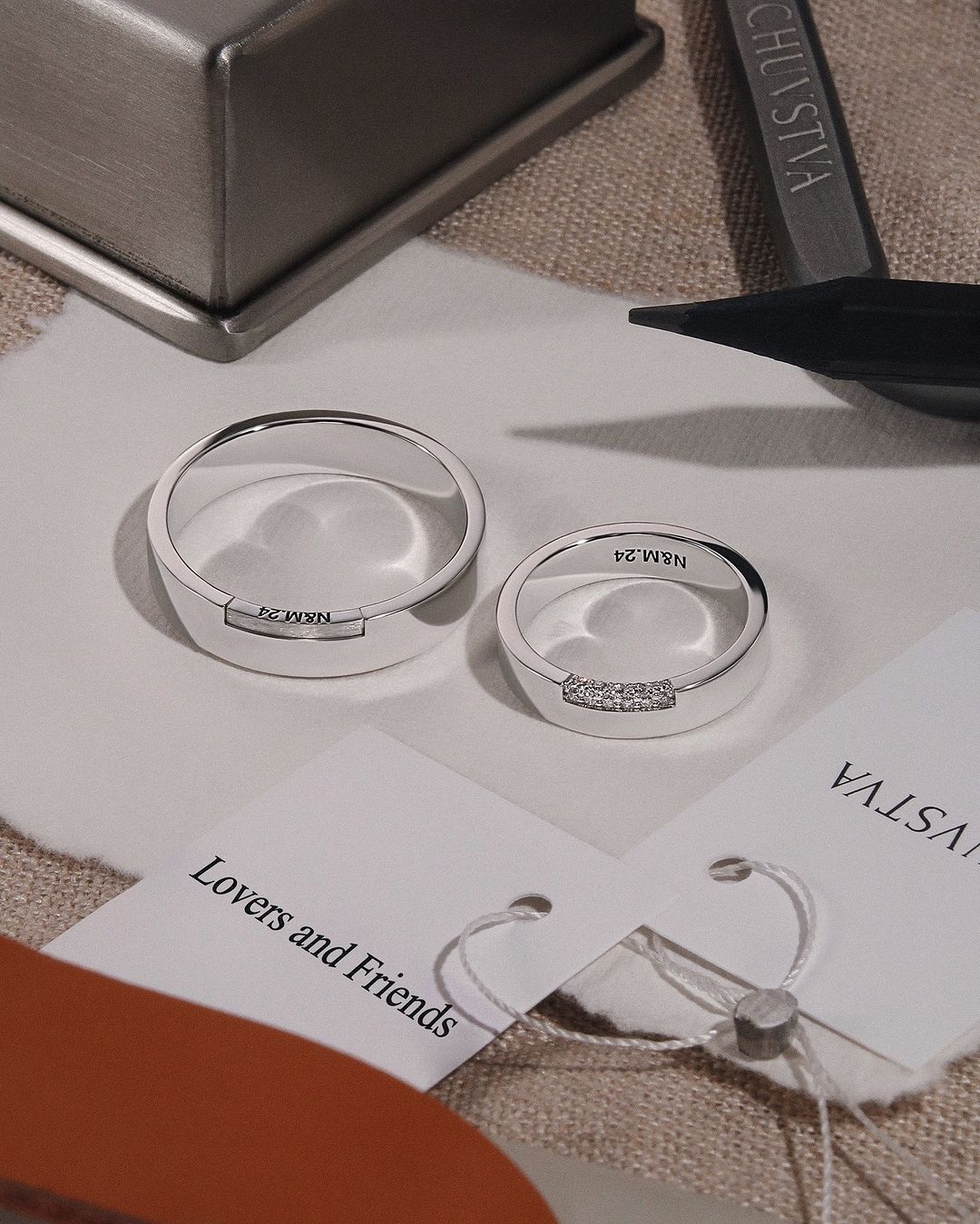 Фото: Обручальное кольцо CHUVSTVA 317 