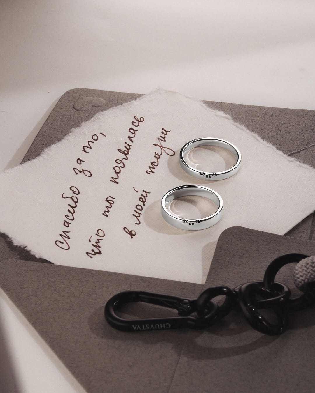 Фото: Обручальное кольцо CHUVSTVA 354