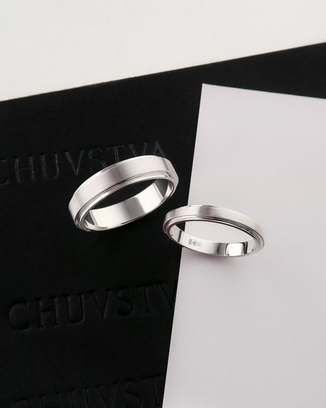 Обручальное кольцо CHUVSTVA 142