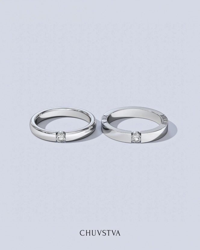 Обручальное кольцо CHUVSTVA 242