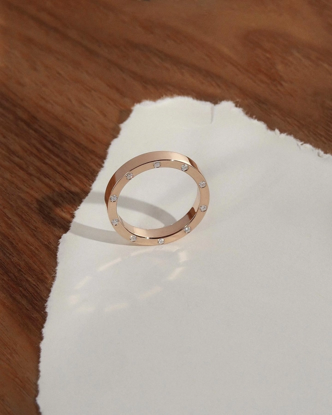 Обручальное кольцо CHUVSTVA 244