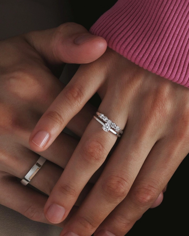 Помолвочное кольцо CHUVSTVA 3343