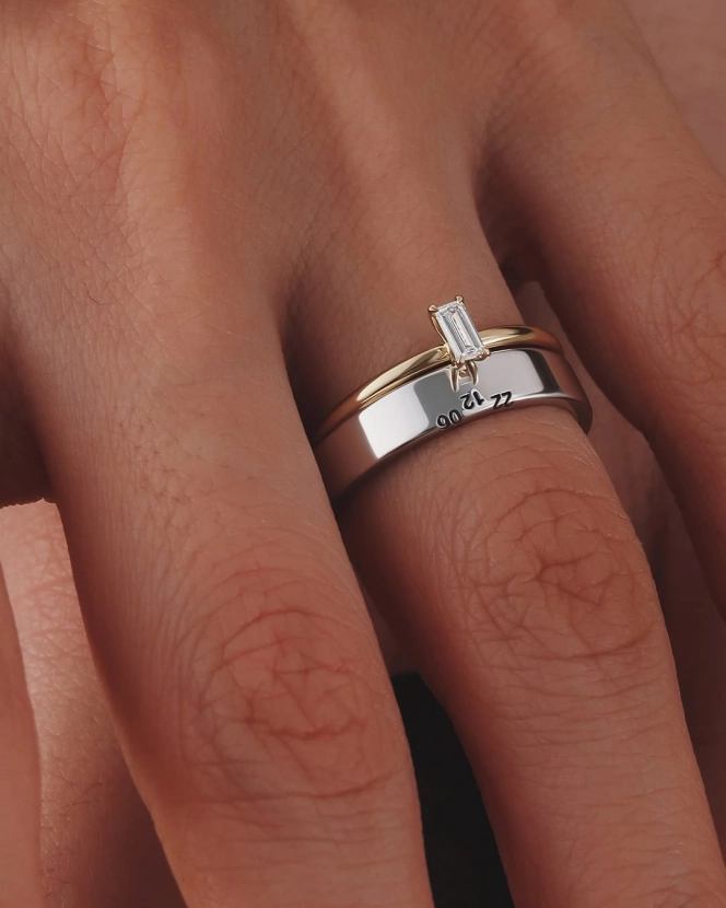 Обручальное кольцо CHUVSTVA 354