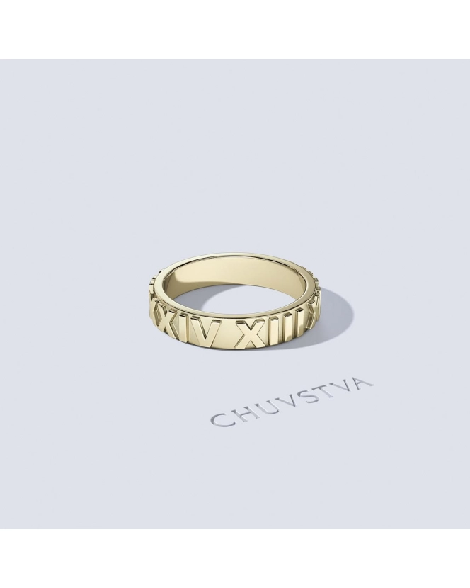 Обручальное кольцо CHUVSTVA 356