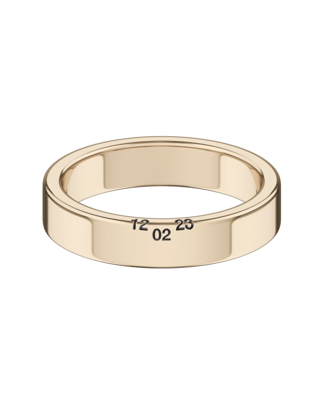 Ширина 4 мм, розовое золото, содержание нанесения корректируется по запросу