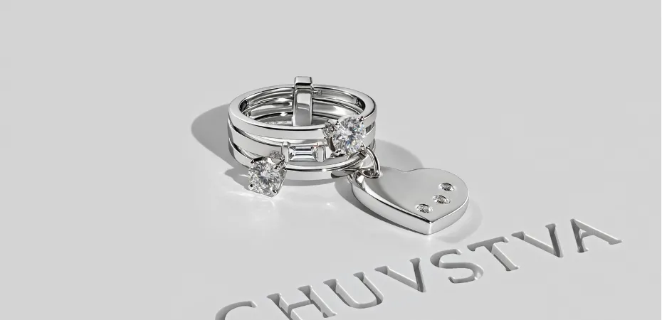 Помолвочное кольцо CHUVSTVA 02