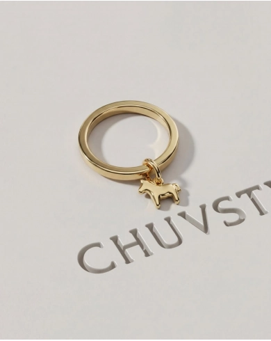 Кольцо с подвеской (ЗНАК 10)