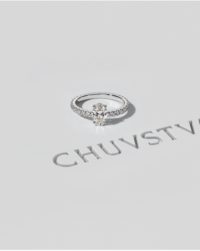 Помолвочное кольцо CHUVSTVA 3385