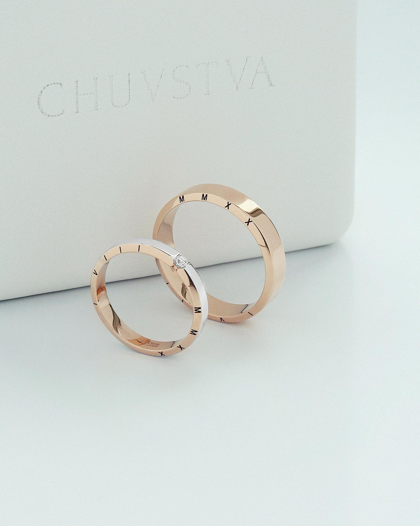 Примеры работ Обручальное кольцо CHUVSTVA 141