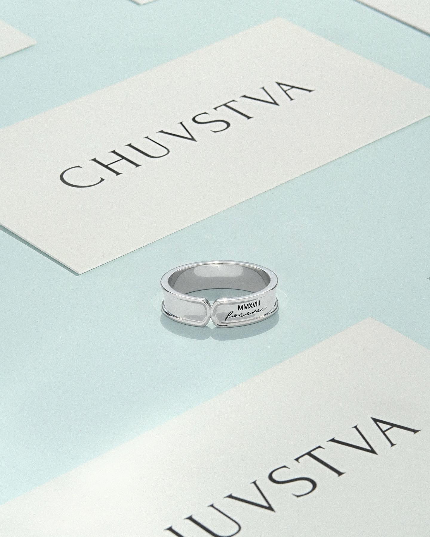Фото: Обручальное кольцо CHUVSTVA 336
