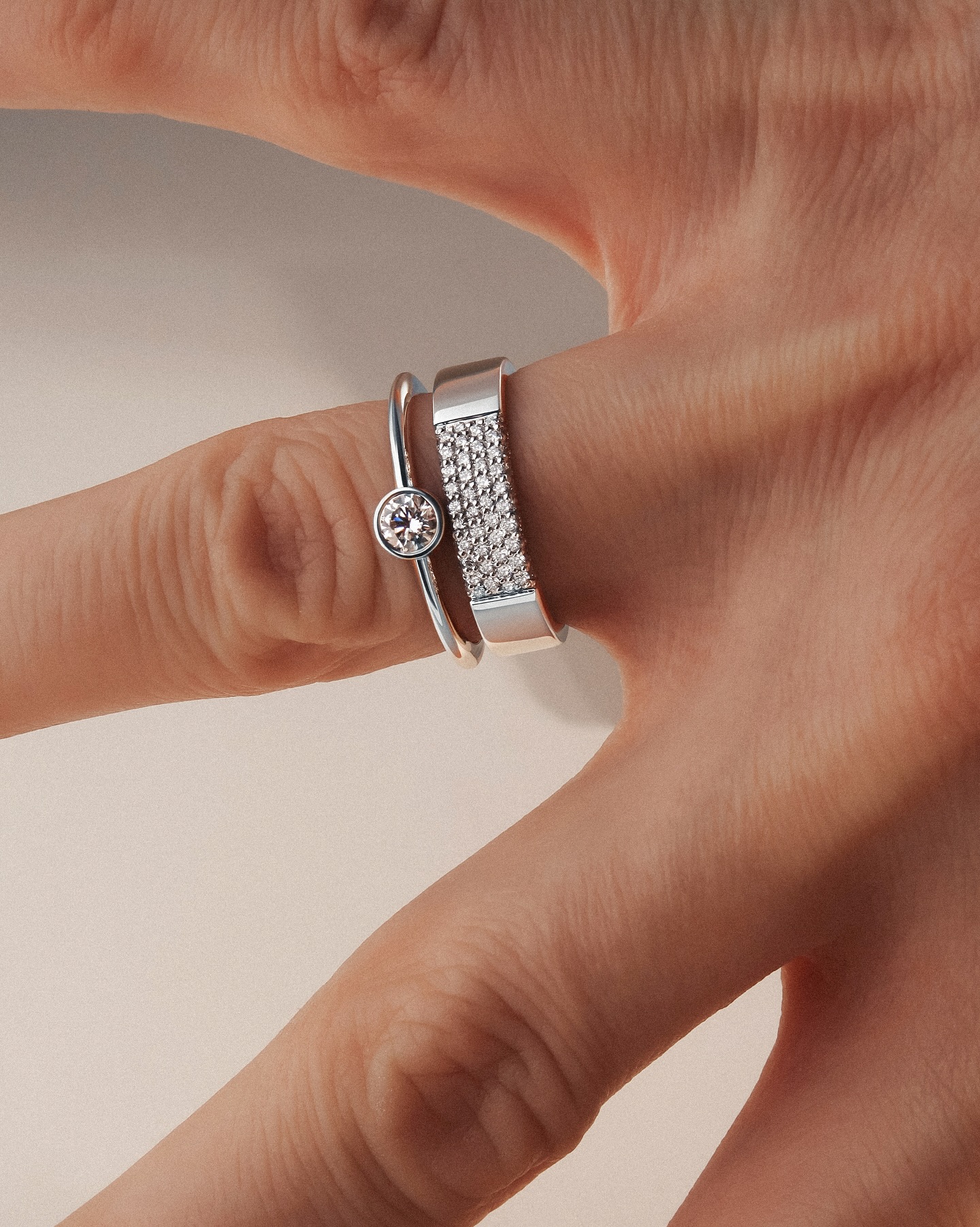 Фото: Помолвочное кольцо CHUVSTVA 3363