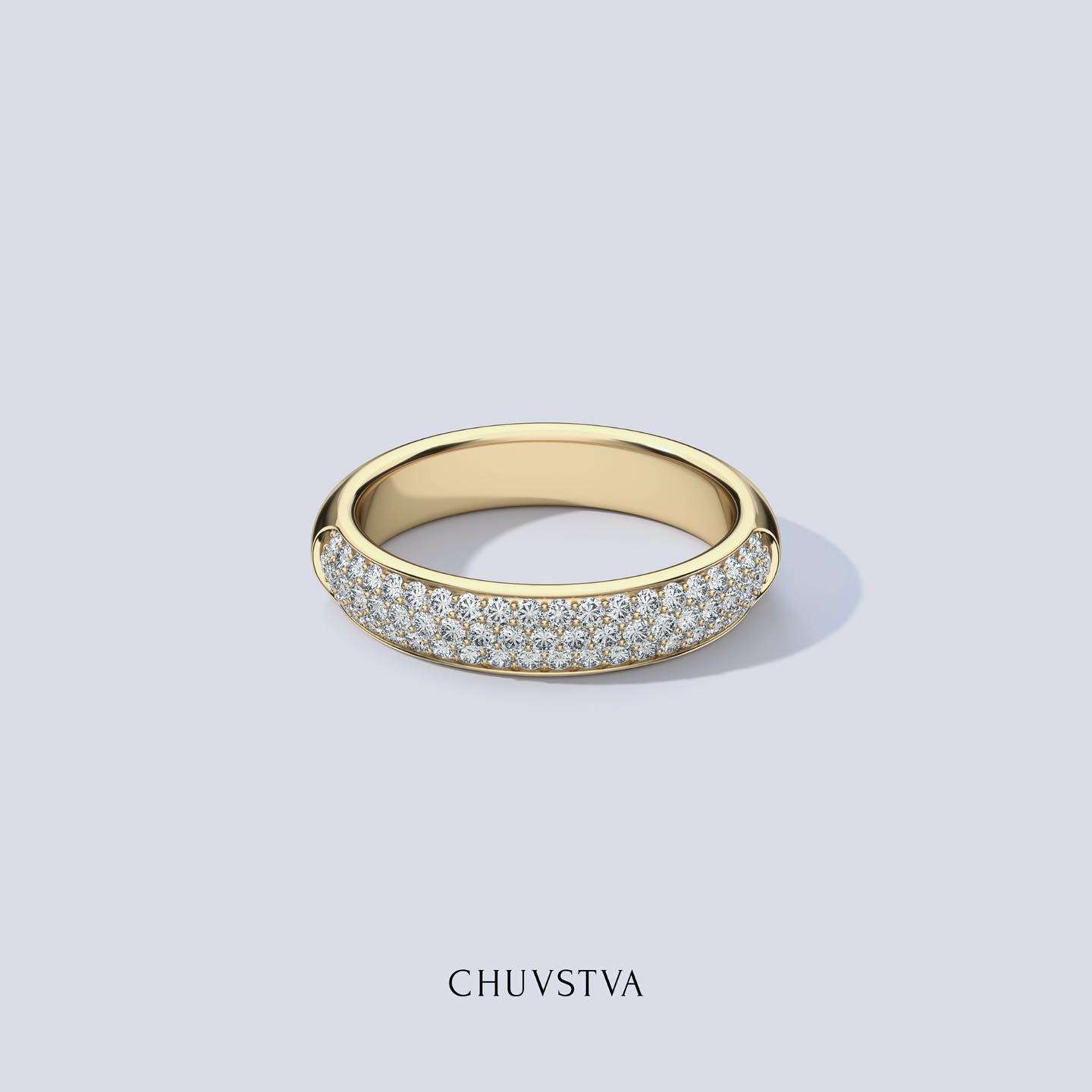 Фото: Обручальное кольцо CHUVSTVA 344