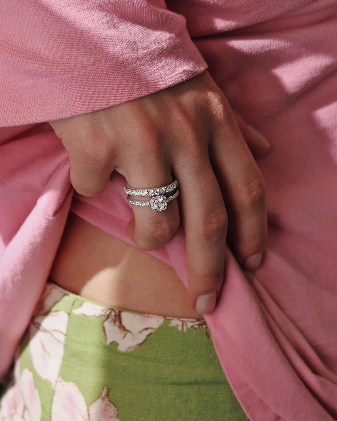 Фото: Помолвочное кольцо CHUVSTVA 3366