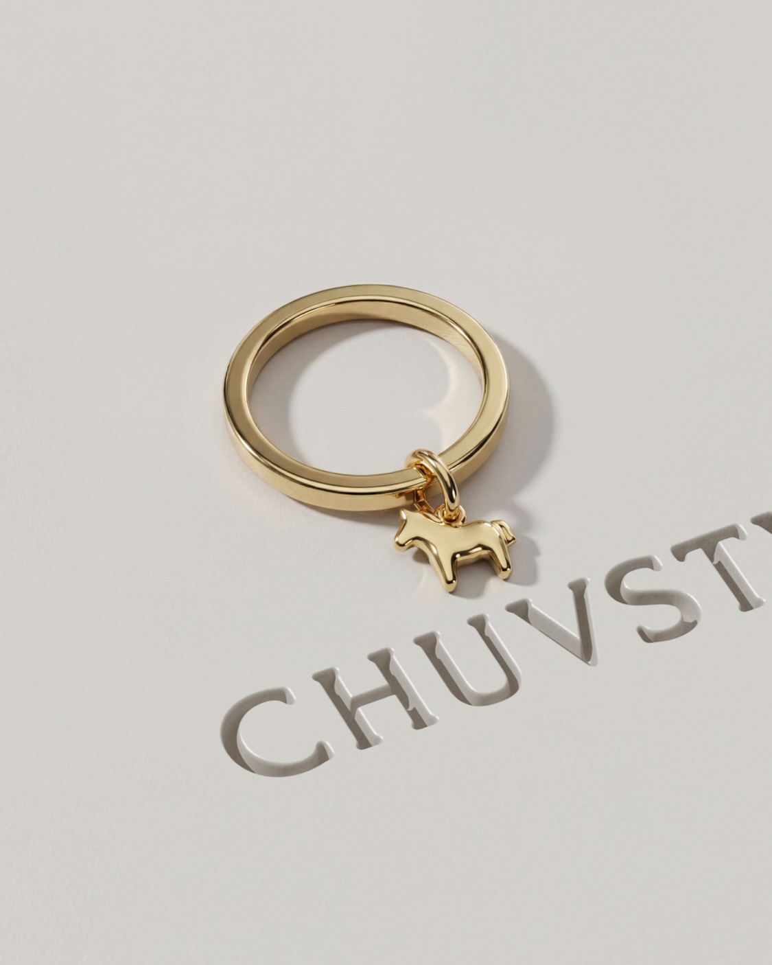 Фото: Кольцо с подвеской (ЗНАК 10)