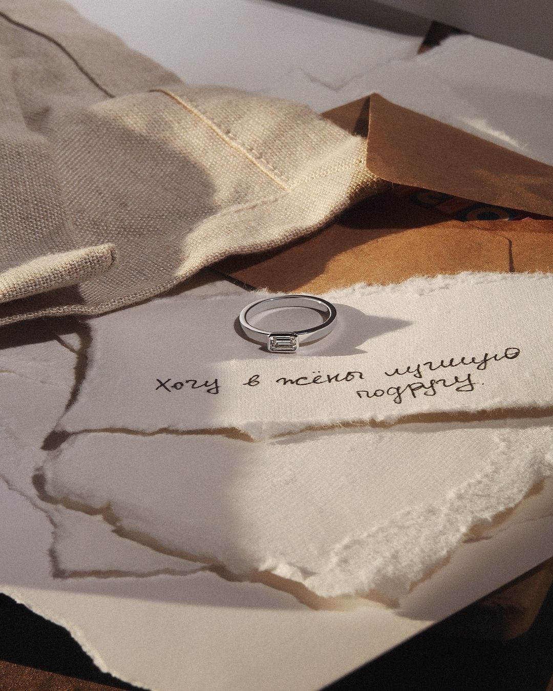 Фото: Помолвочное кольцо CHUVSTVA 3372 