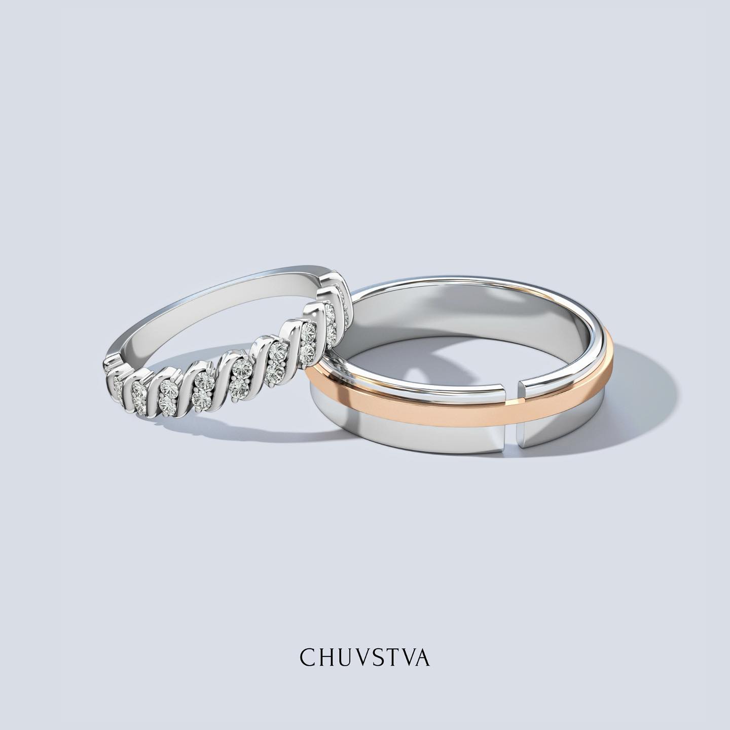 Фото: Обручальное кольцо CHUVSTVA 310