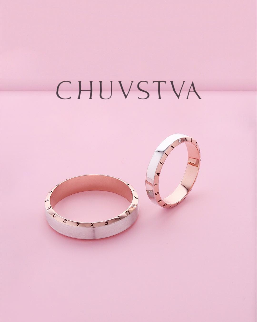 Примеры работ Обручальное кольцо CHUVSTVA 140