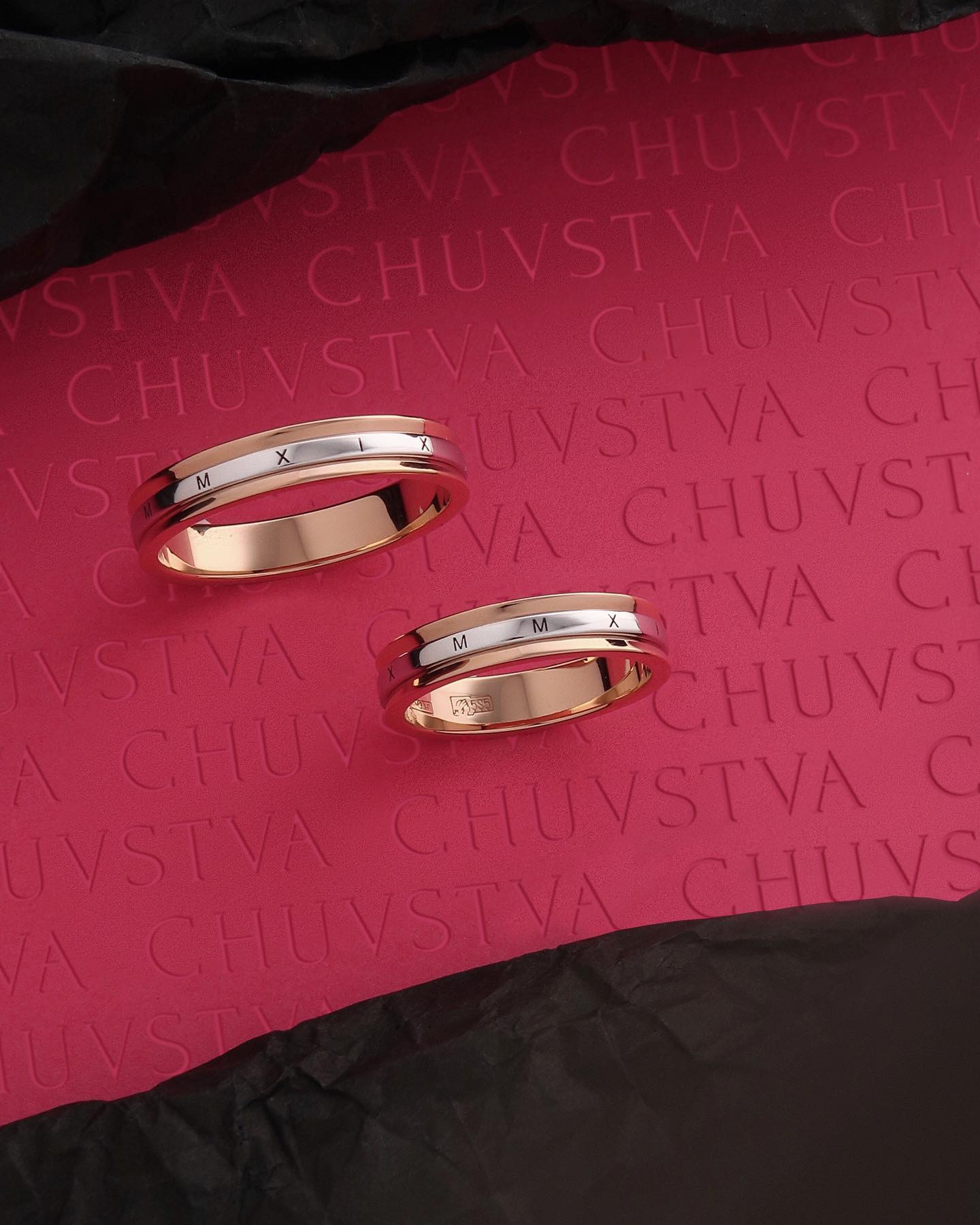 Примеры работ Обручальное кольцо CHUVSTVA 311